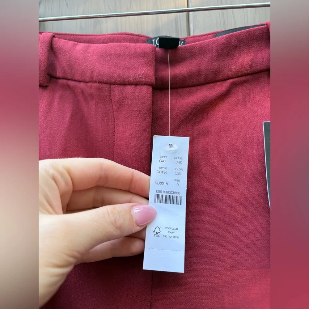 J. Crew Madelyn Blazer + Kaya Pants Crimson Bloom New with Tags!